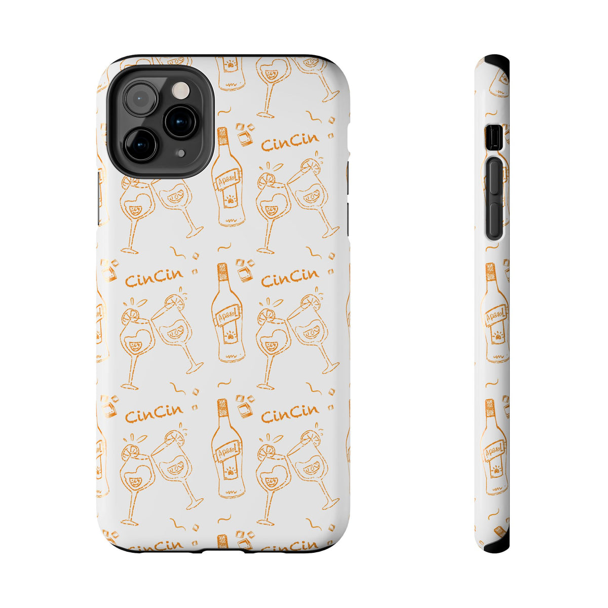 Cin Cin Spritz Tough Phone Case — White Cin Cin Brunch Collection Inspired Design