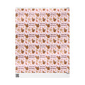 Apple Cider Old Fashioned Wrapping Paper Roll — Light Pink Apple Cider Collection Inspired Design