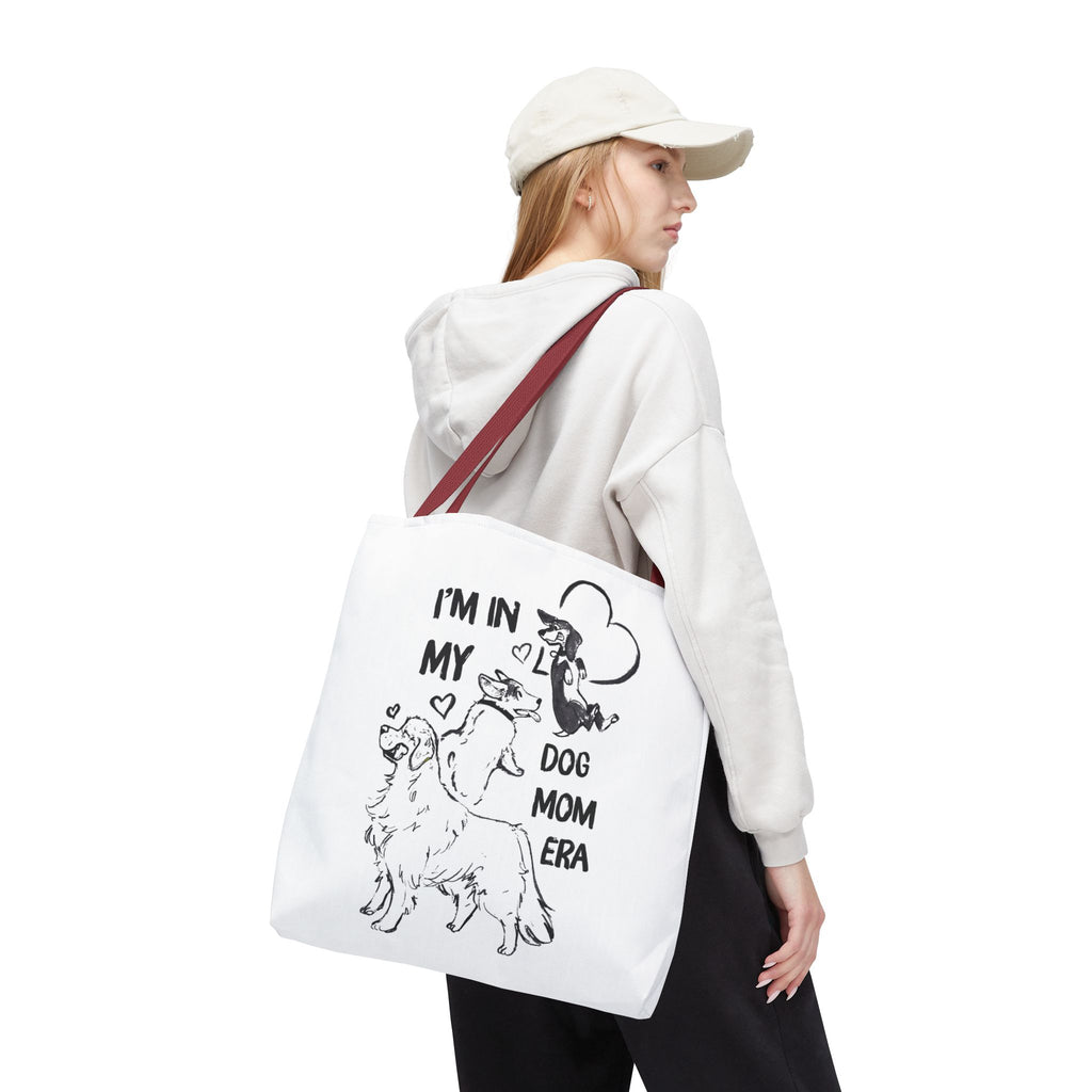 Dog Mom Era Tote Bag – Cute Puppy Tote for Dog Mom | Dog Lover Gift
