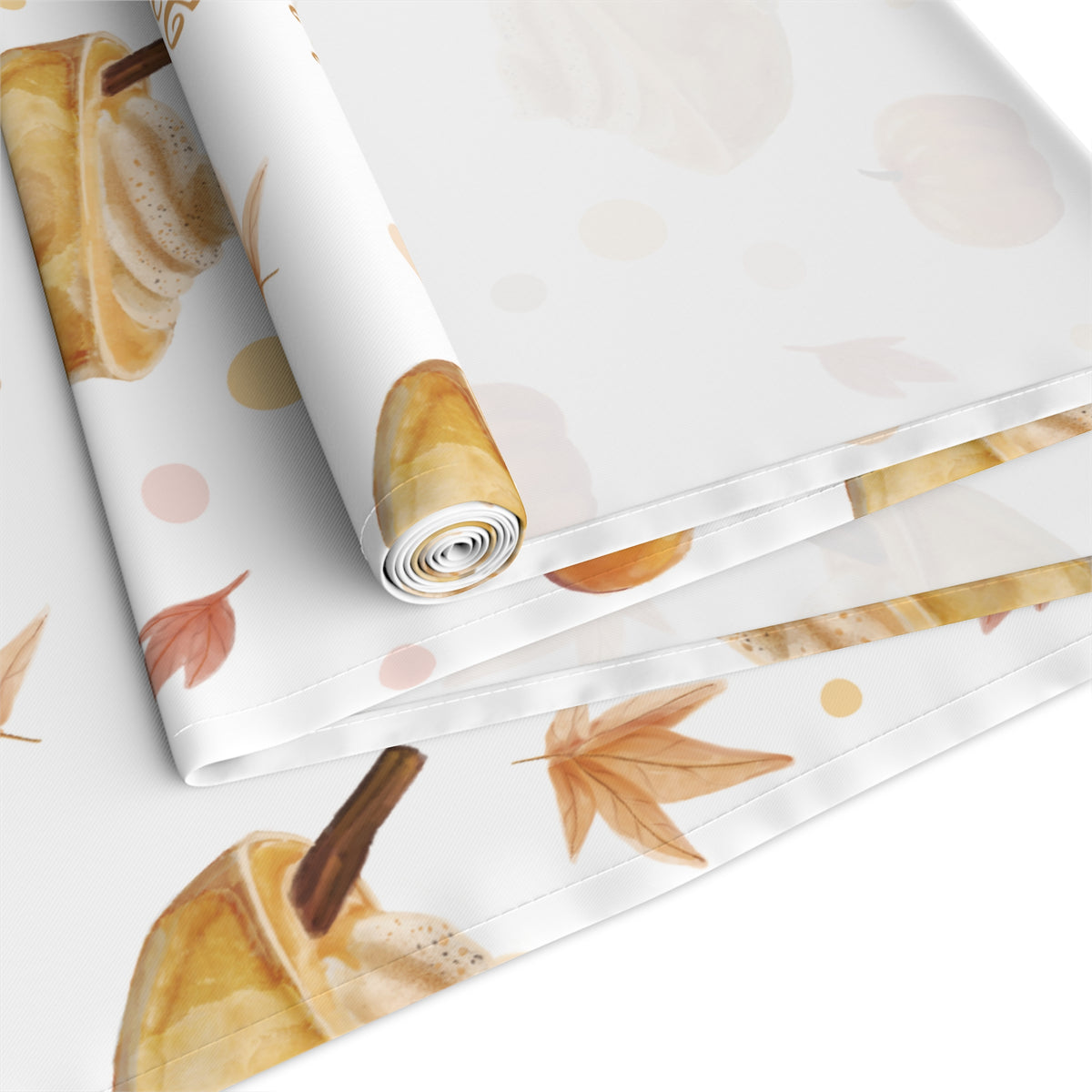 Pumpkin Spice Martini Table Runner — White Pumpkin Collection Inspired Design
