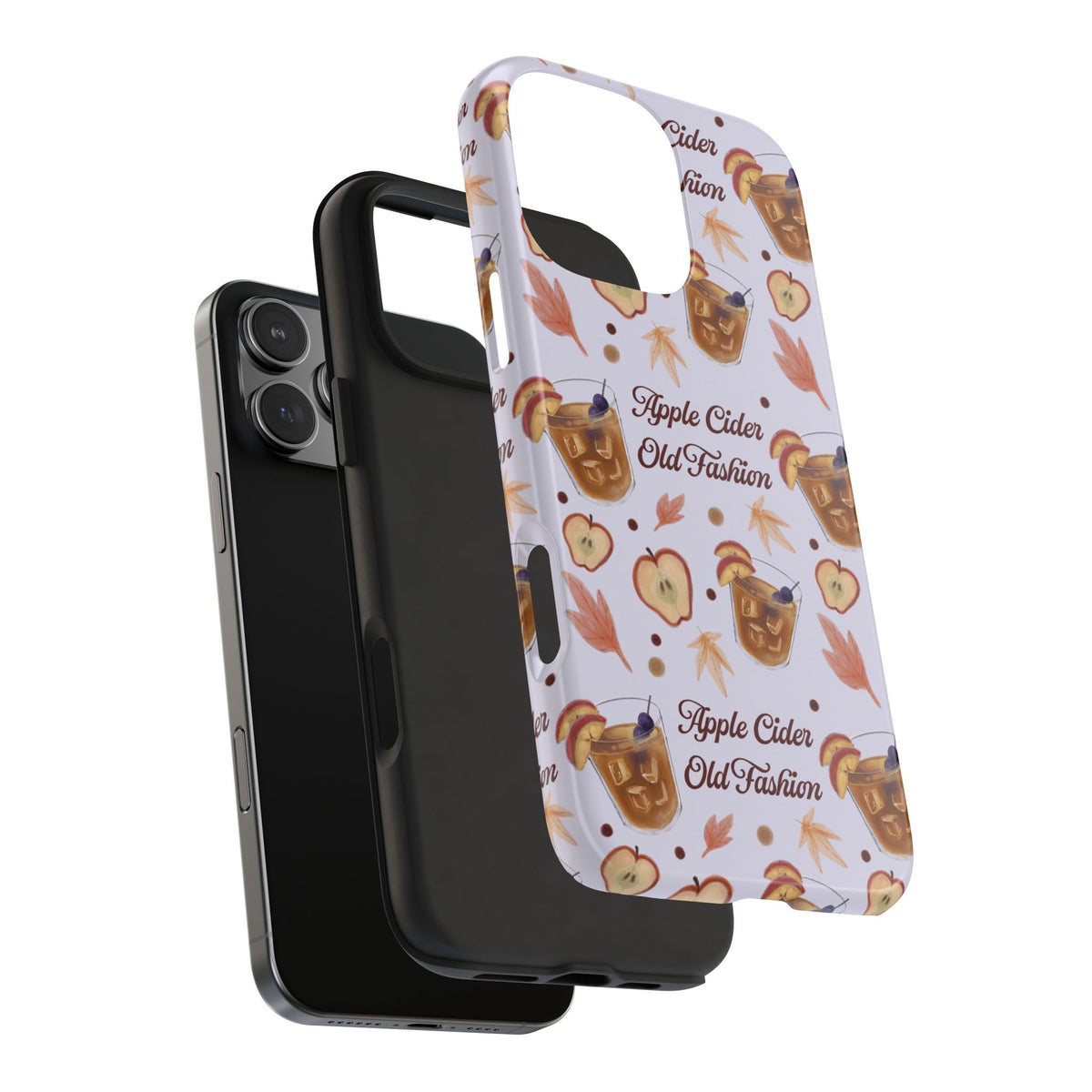 Apple Cider Old Fashioned Tough Phone Case – Light Violet Apple Cider Collection Inspired Design