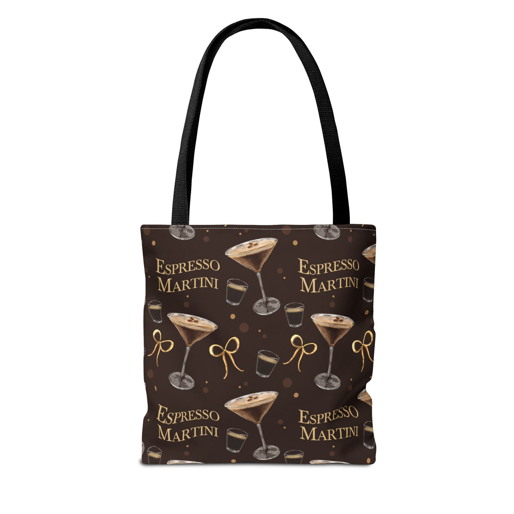 Espresso Martini Tote Bag — Dark Brown Espresso Collection Inspired Design
