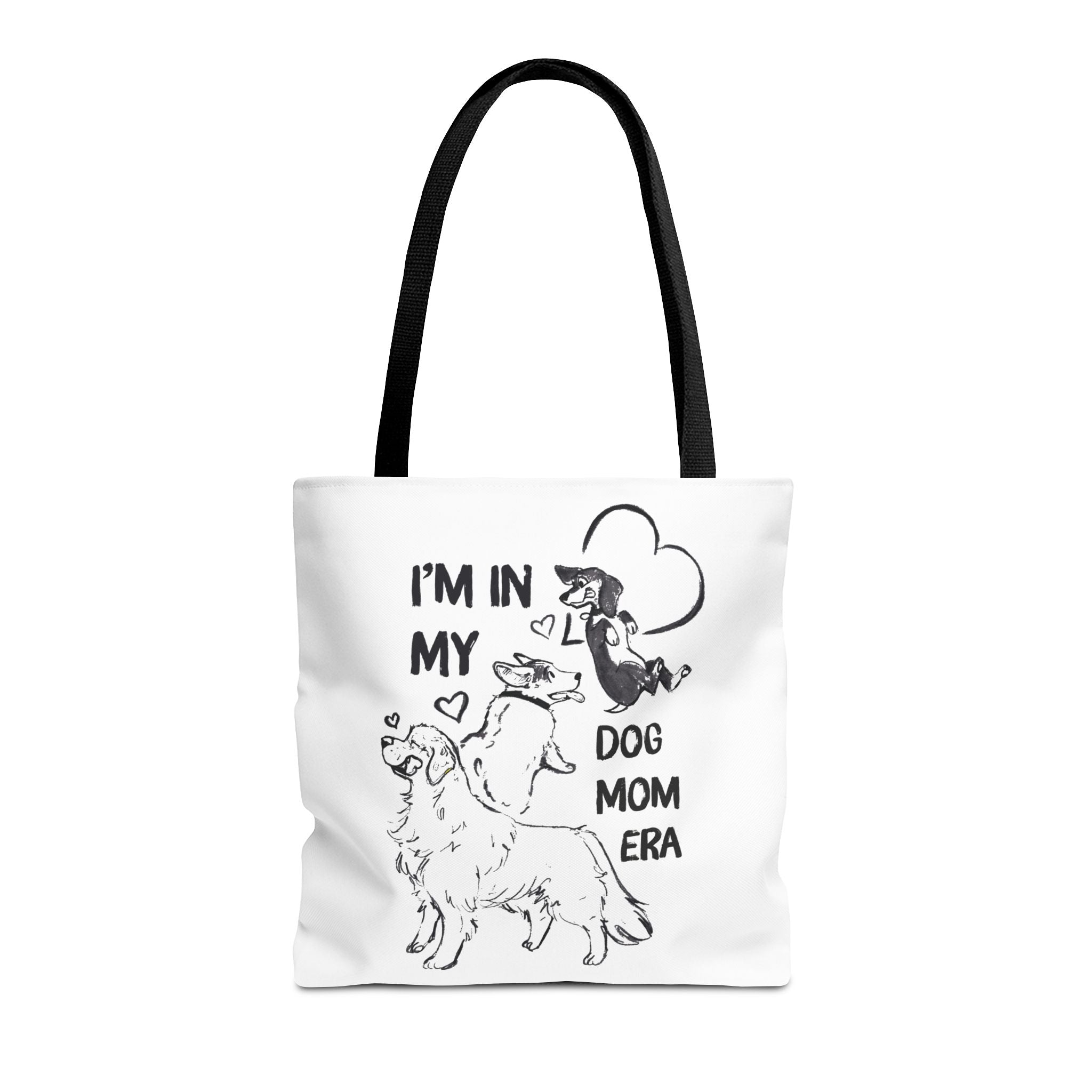 Dog Mom Era Tote Bag – Cute Puppy Tote for Dog Mom | Dog Lover Gift