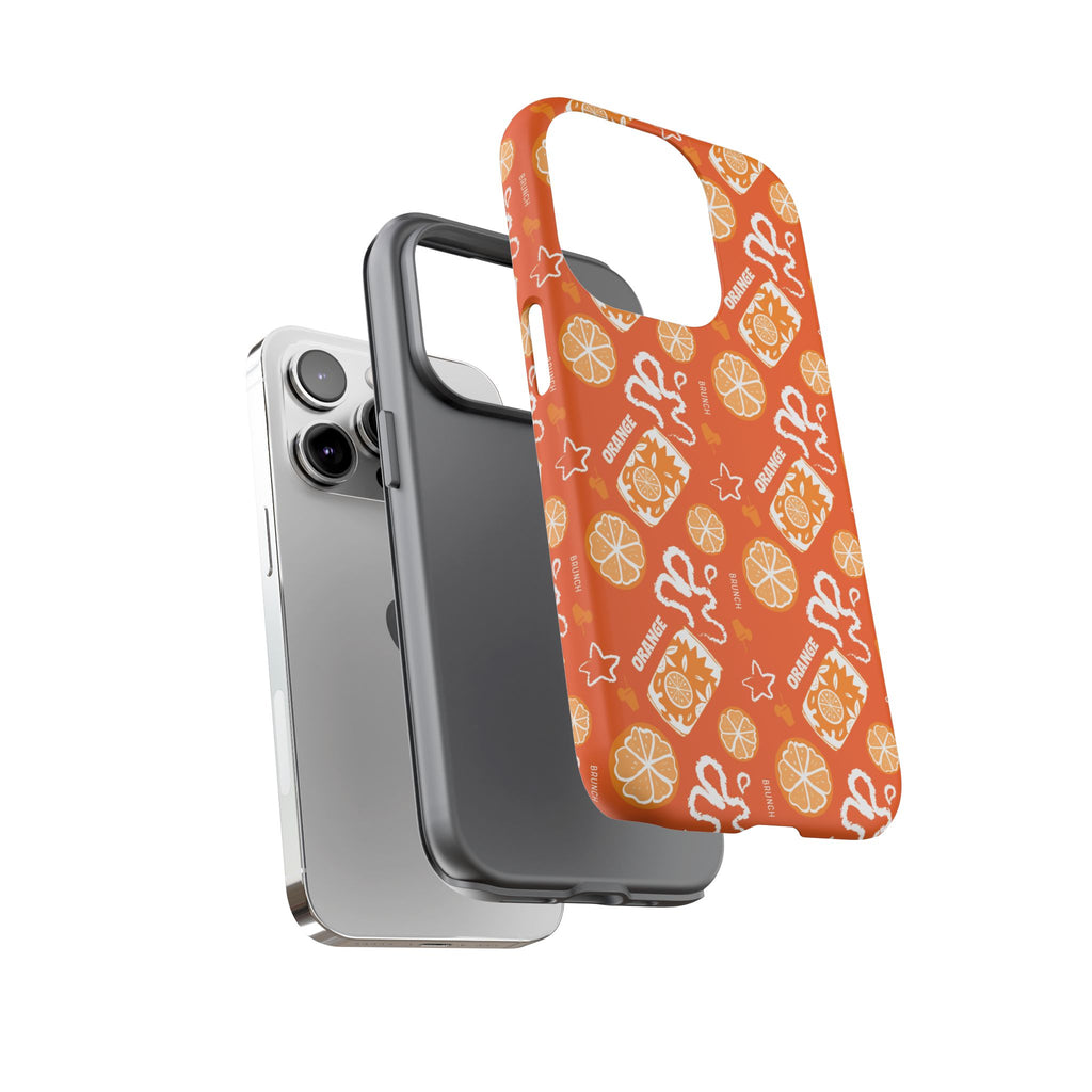 Orange Brunch Tough Phone Case – Orange Aperol Inspired Design