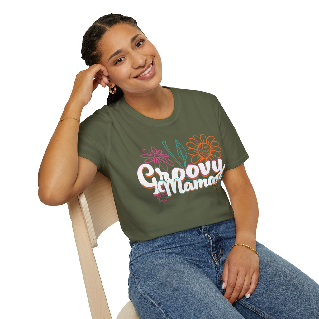 Groovy Mama | Softstyle T-shirt