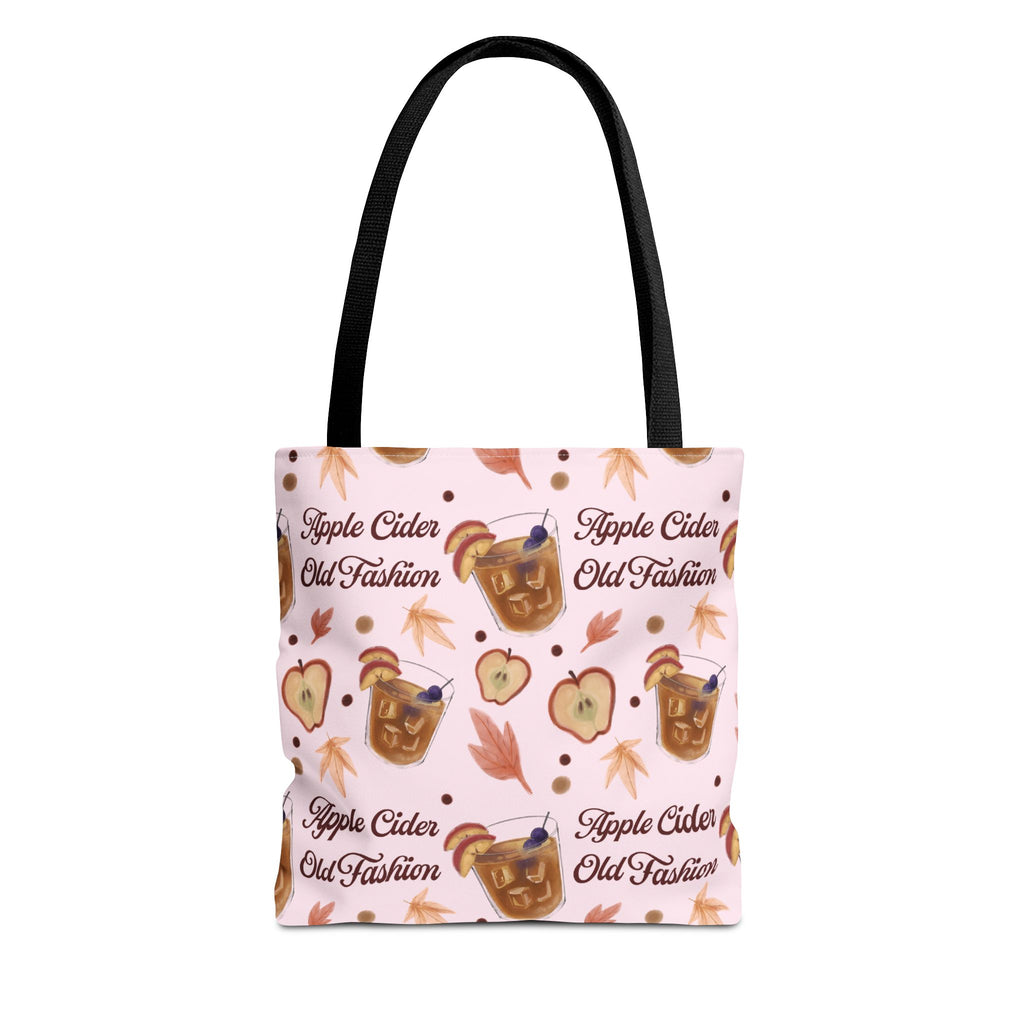 Apple Cider Old Fashioned Tote Bag — Light Pink Apple Cider Collection Inspired Design