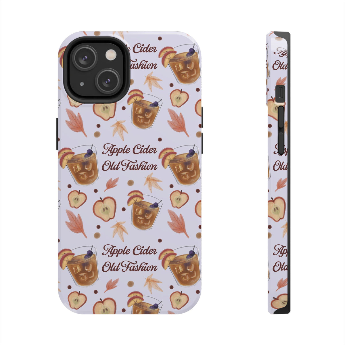Apple Cider Old Fashioned Tough Phone Case – Light Violet Apple Cider Collection Inspired Design