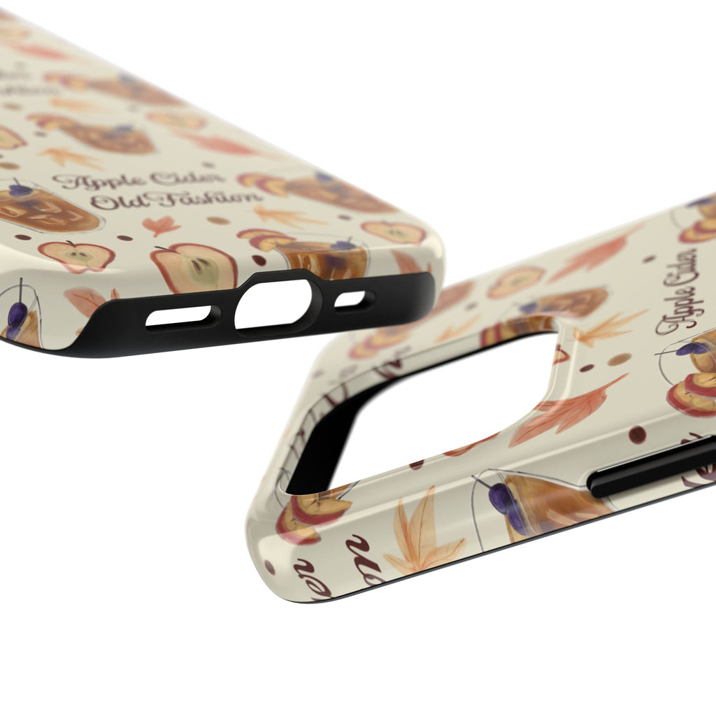 Apple Cider Old Fashioned Tough Phone Case – Beige Apple Cider Collection Inspired Design