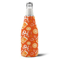 Orange Brunch Zip-Up Bottle Cooler Sleeve — Orange Fruit Brunch Collection Inspired Design
