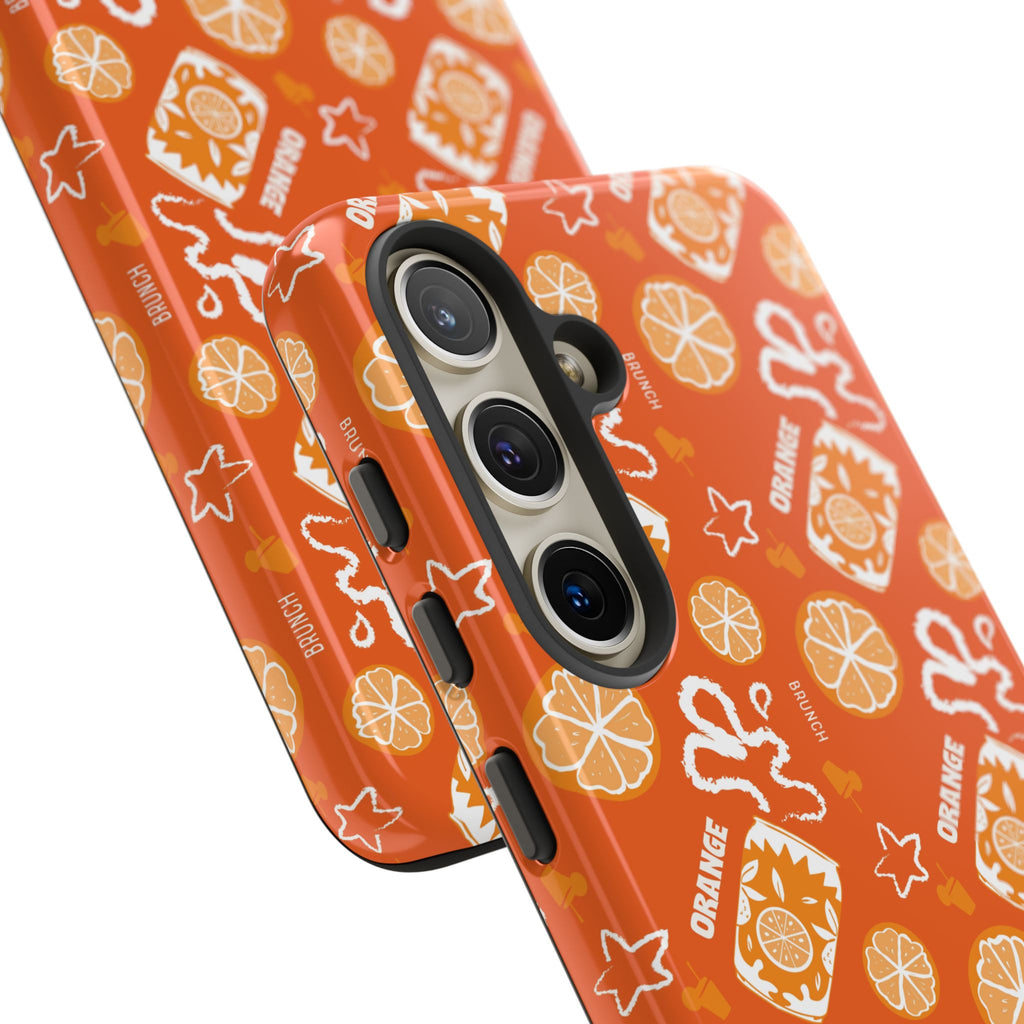 Orange Brunch Tough Phone Case – Orange Aperol Inspired Design