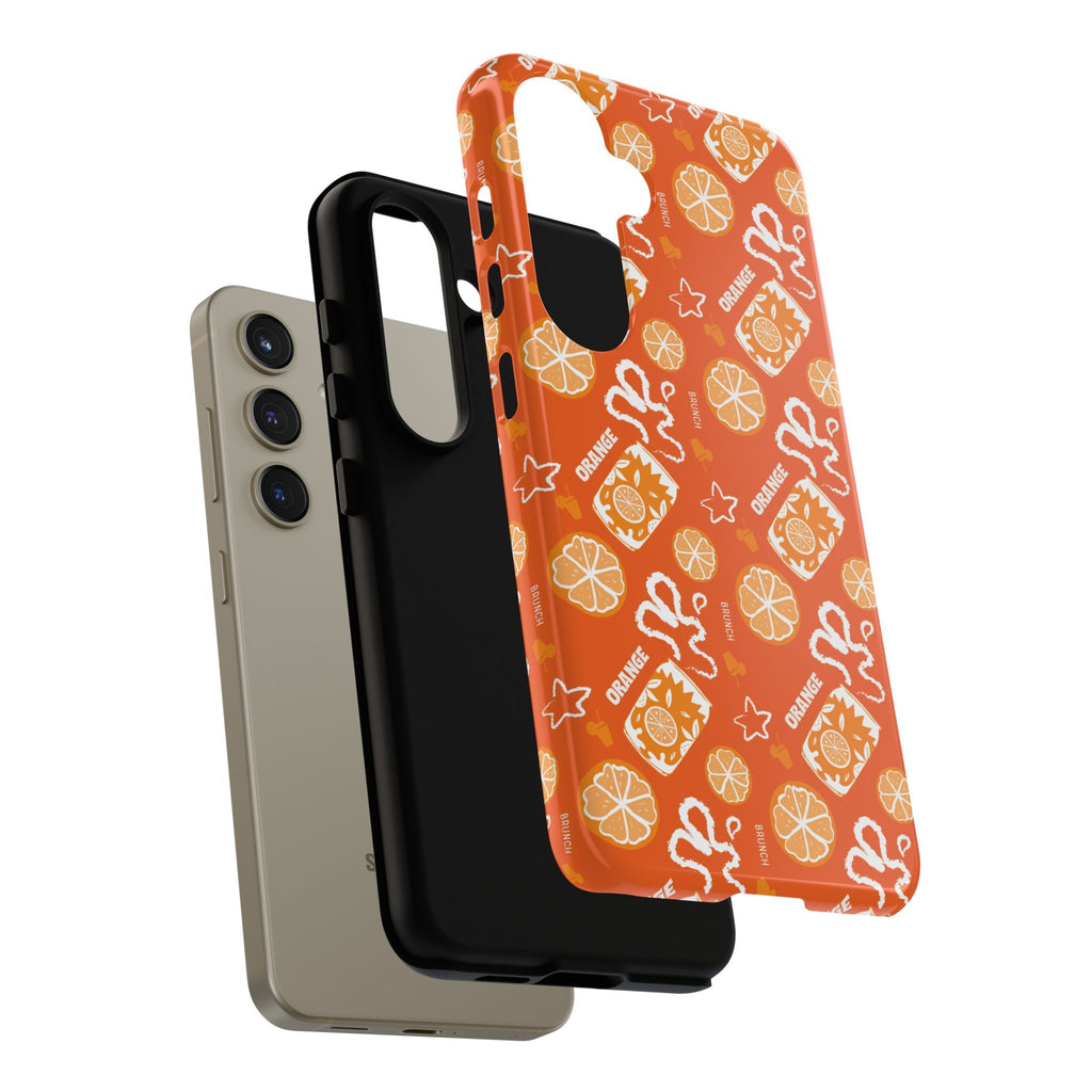 Orange Brunch Tough Phone Case – Orange Aperol Inspired Design