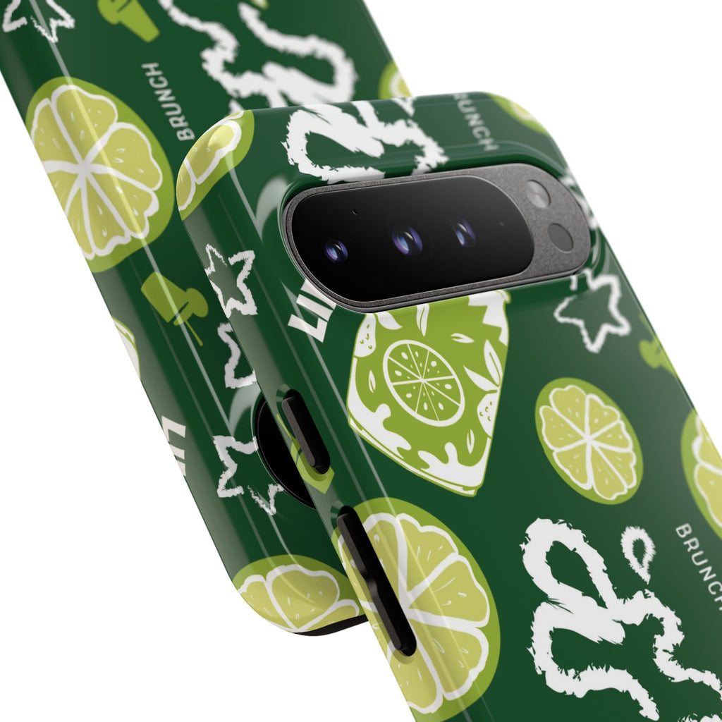 Lime Crush Tough Phone Case – Citrus Summer Vibes