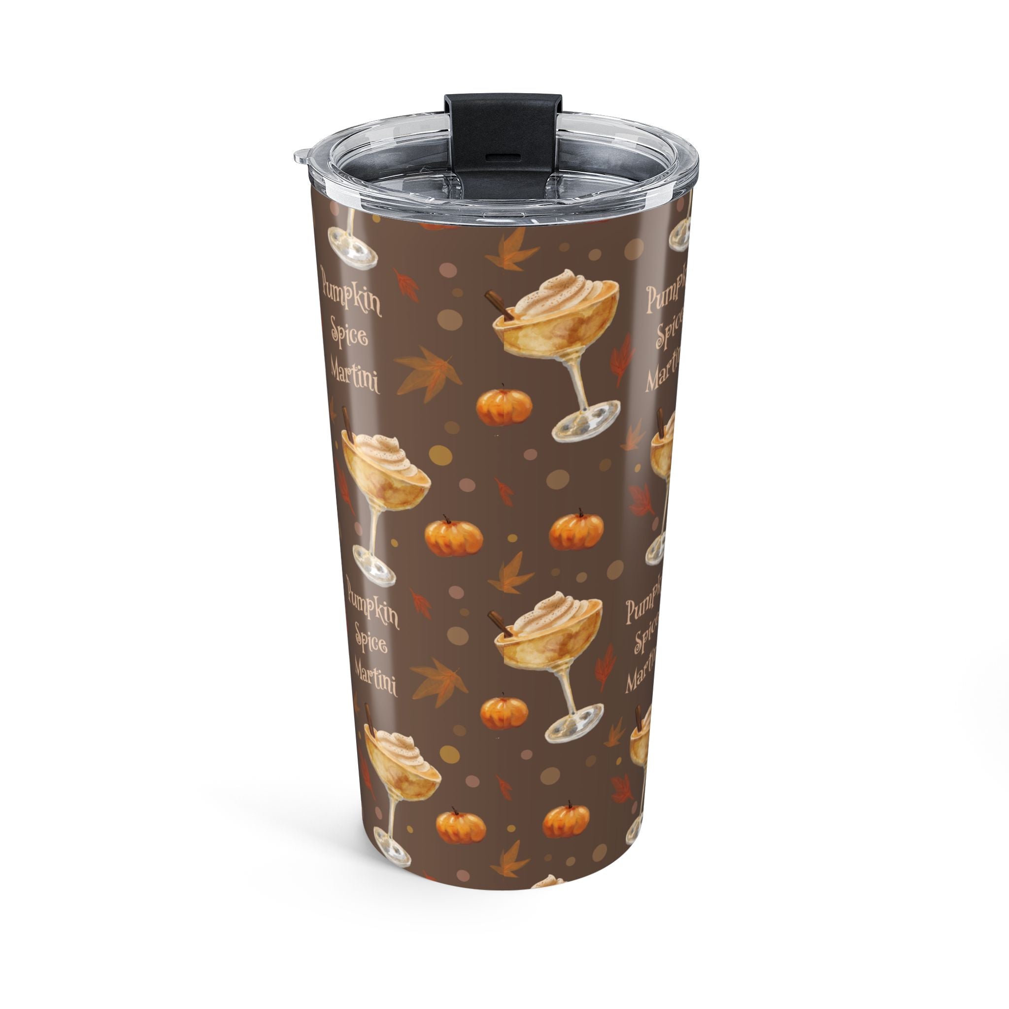 Pumpkin Spice Martini 20oz Tumbler — Brown Pumpkin Collection Inspired Design