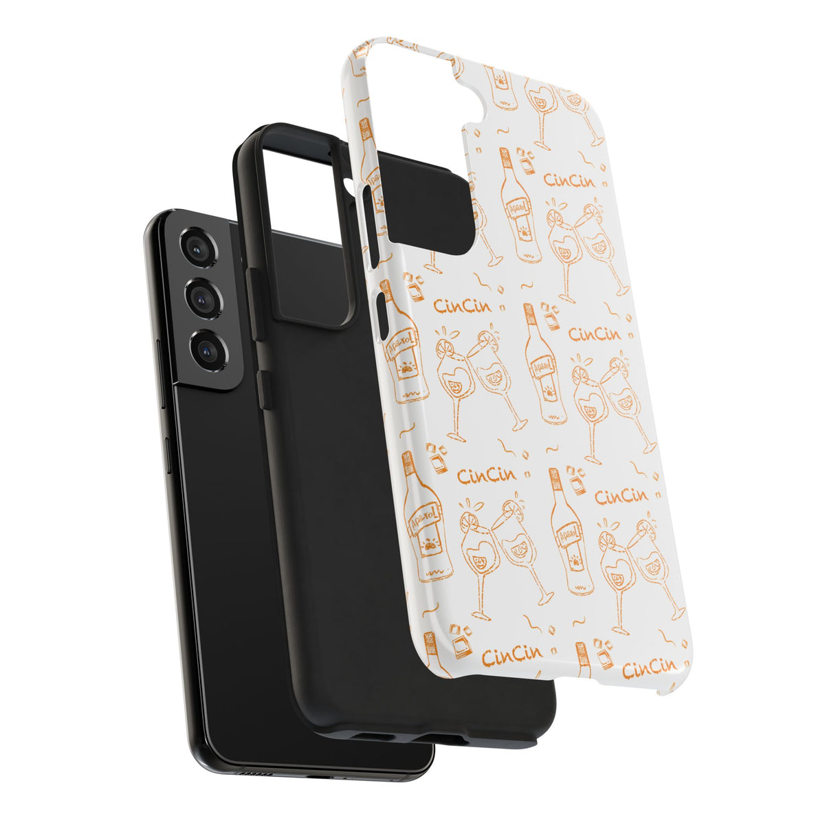 Cin Cin Spritz Tough Phone Case — White Cin Cin Brunch Collection Inspired Design