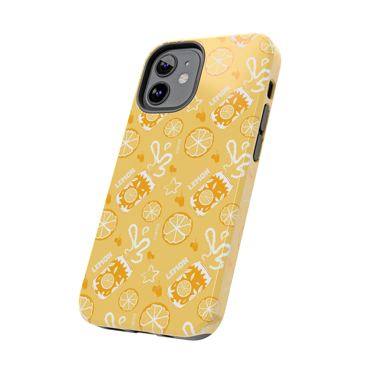 Lemon Brunch Tough Phone Case — Yellow Aperol Inspired Design