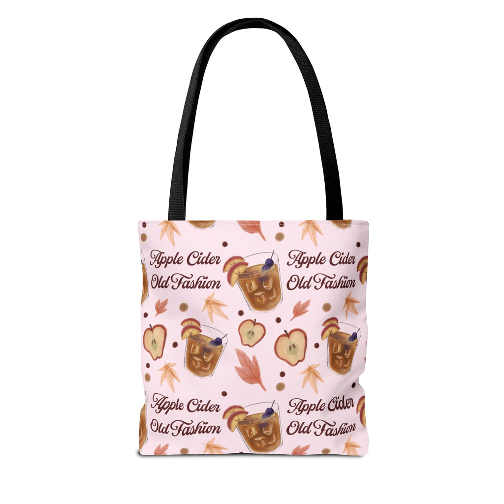 Apple Cider Old Fashioned Tote Bag — Light Pink Apple Cider Collection Inspired Design