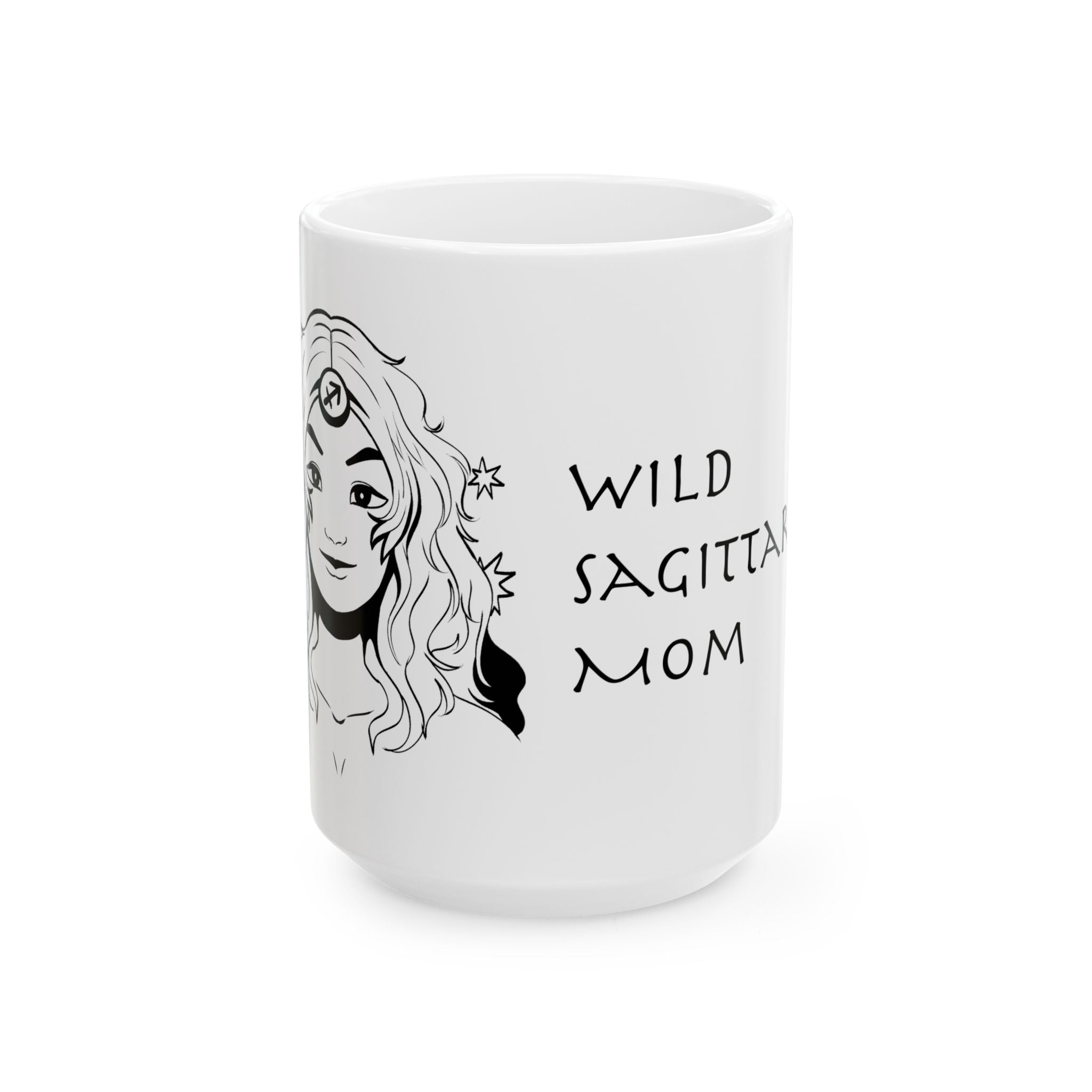 Sagittarius Mom Mug – Zodiac Coffee Mug for Mom | Astrology Gift (11oz/15oz)