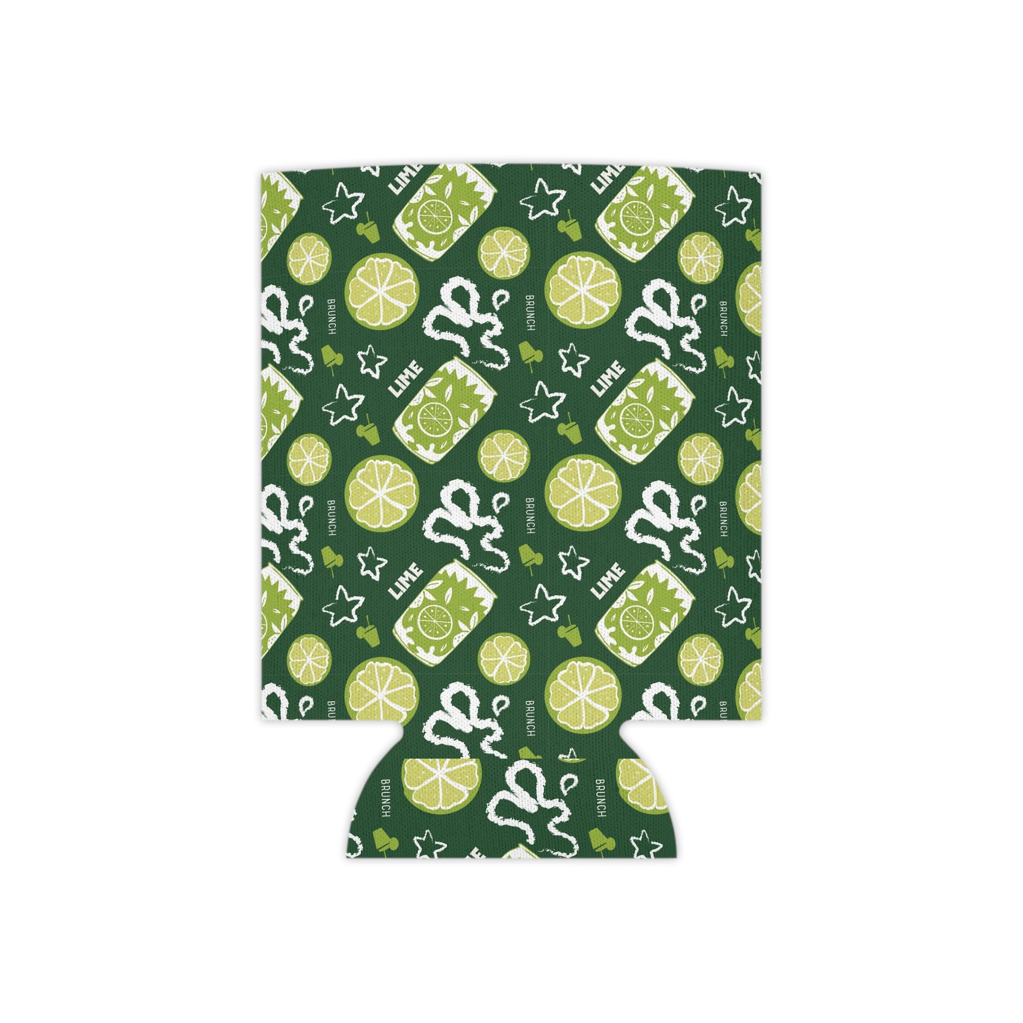 Lime Brunch Fruit Can Cooler - Green Aperol Inspired Design