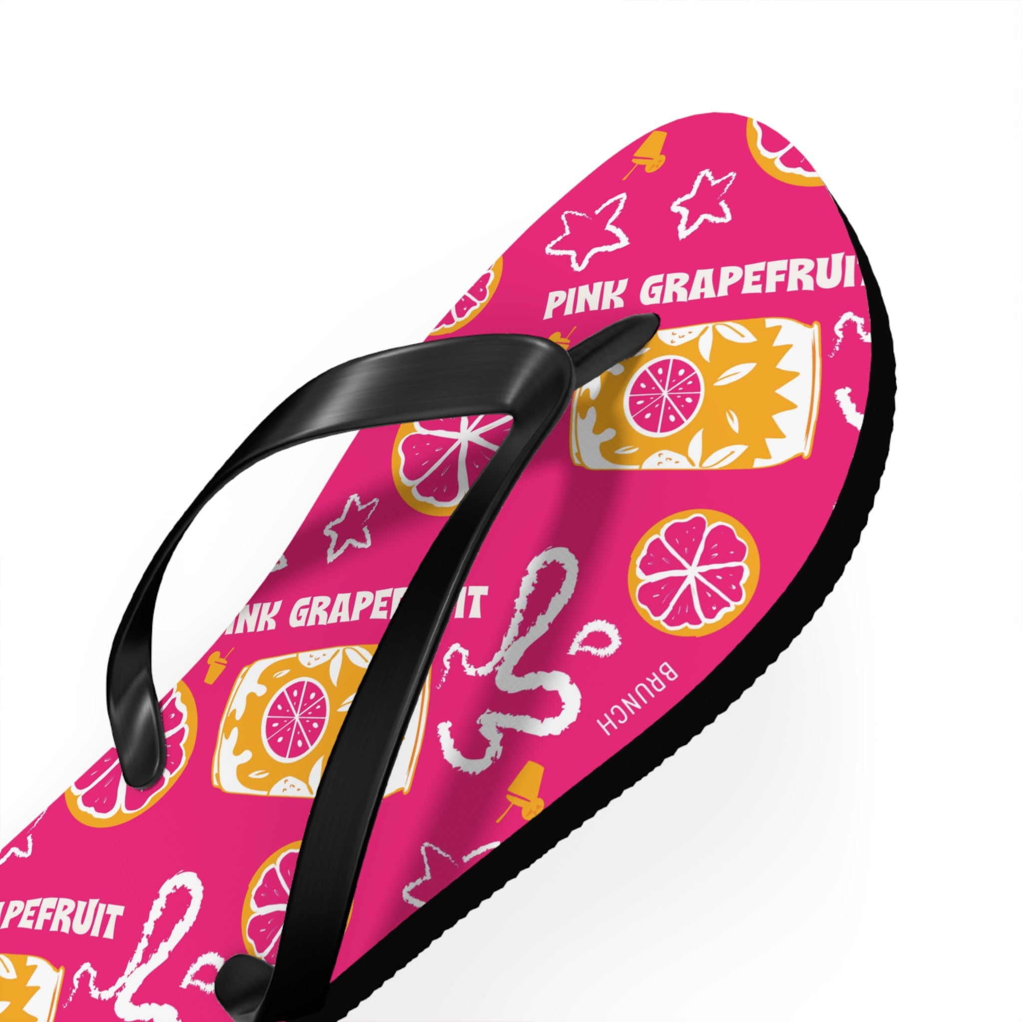 Pink Grapefruit Fruit Flip Flops – Pink Grapefruit Collection Inspired Design