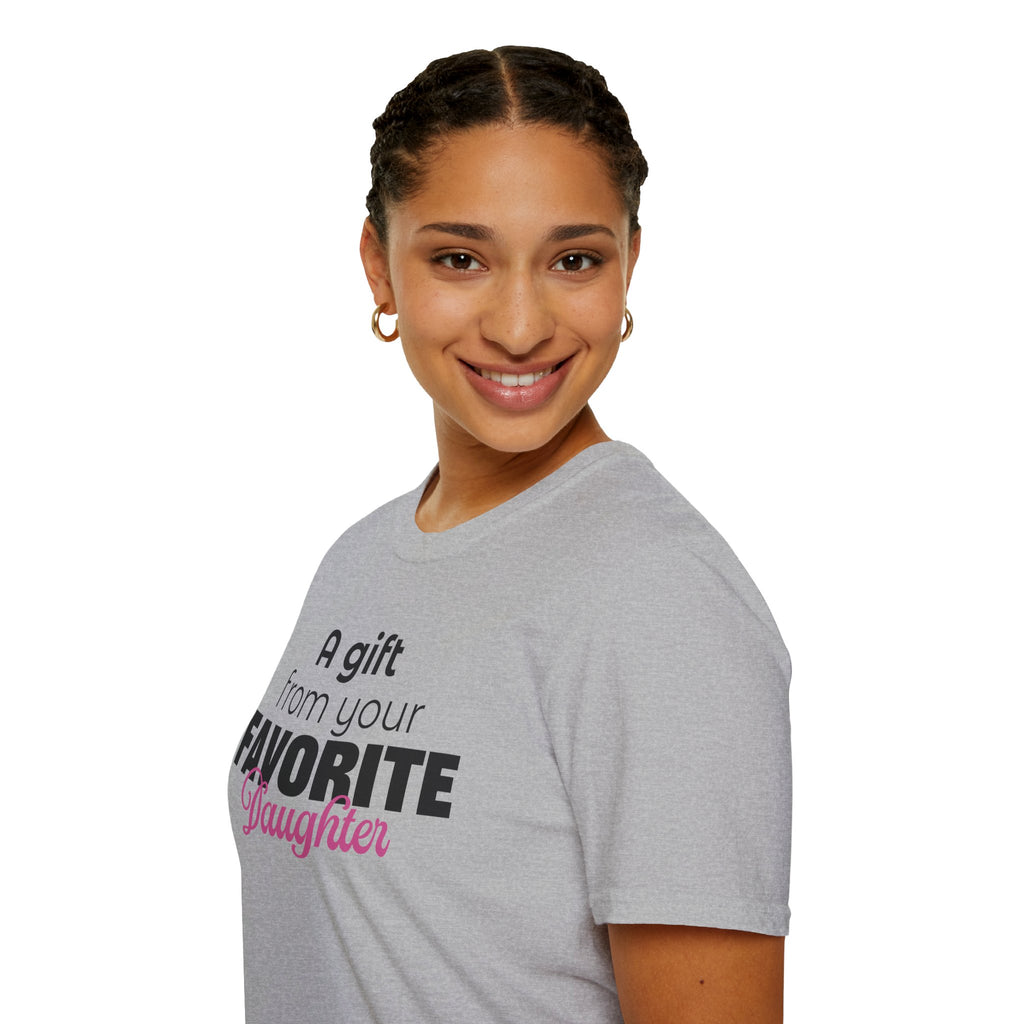 A Gift From Your Favorite Daughter T-Shirt – Funny Mom Gift for Mother’s Day