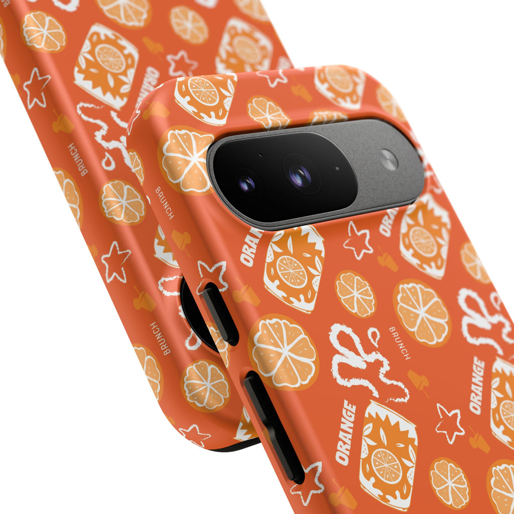 Orange Brunch Tough Phone Case – Orange Aperol Inspired Design