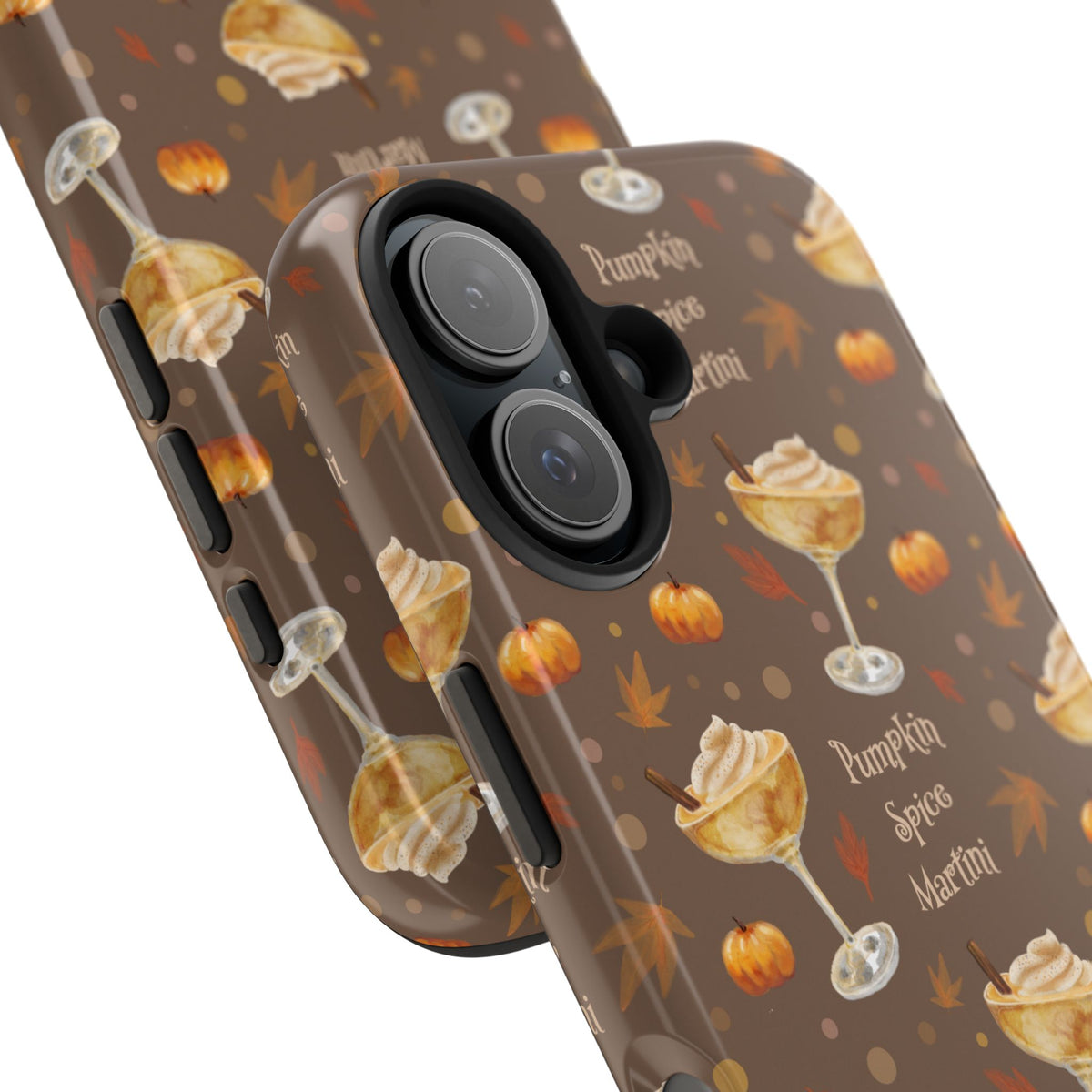 Pumpkin Spice Martini Tough Phone Case — Brown Pumpkin Collection Inspired Design