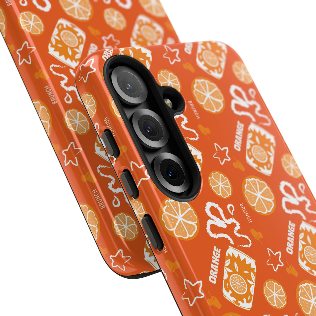 Orange Brunch Tough Phone Case – Orange Aperol Inspired Design