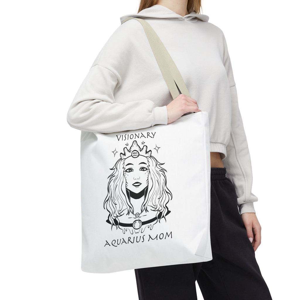 Aquarius Mom | Tote Bag — Zodiac Astrology Gift