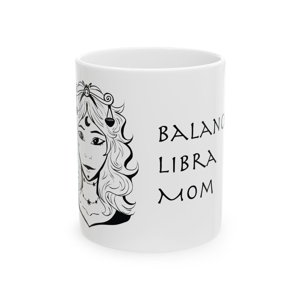 Libra Mom Mug – Zodiac Coffee Mug for Mom | Astrology Gift (11oz/15oz)