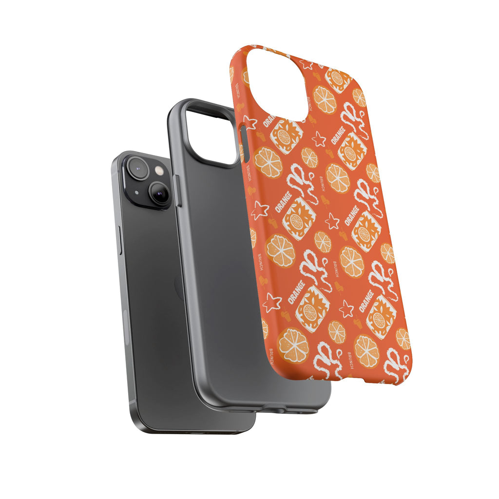 Orange Brunch Tough Phone Case – Orange Aperol Inspired Design