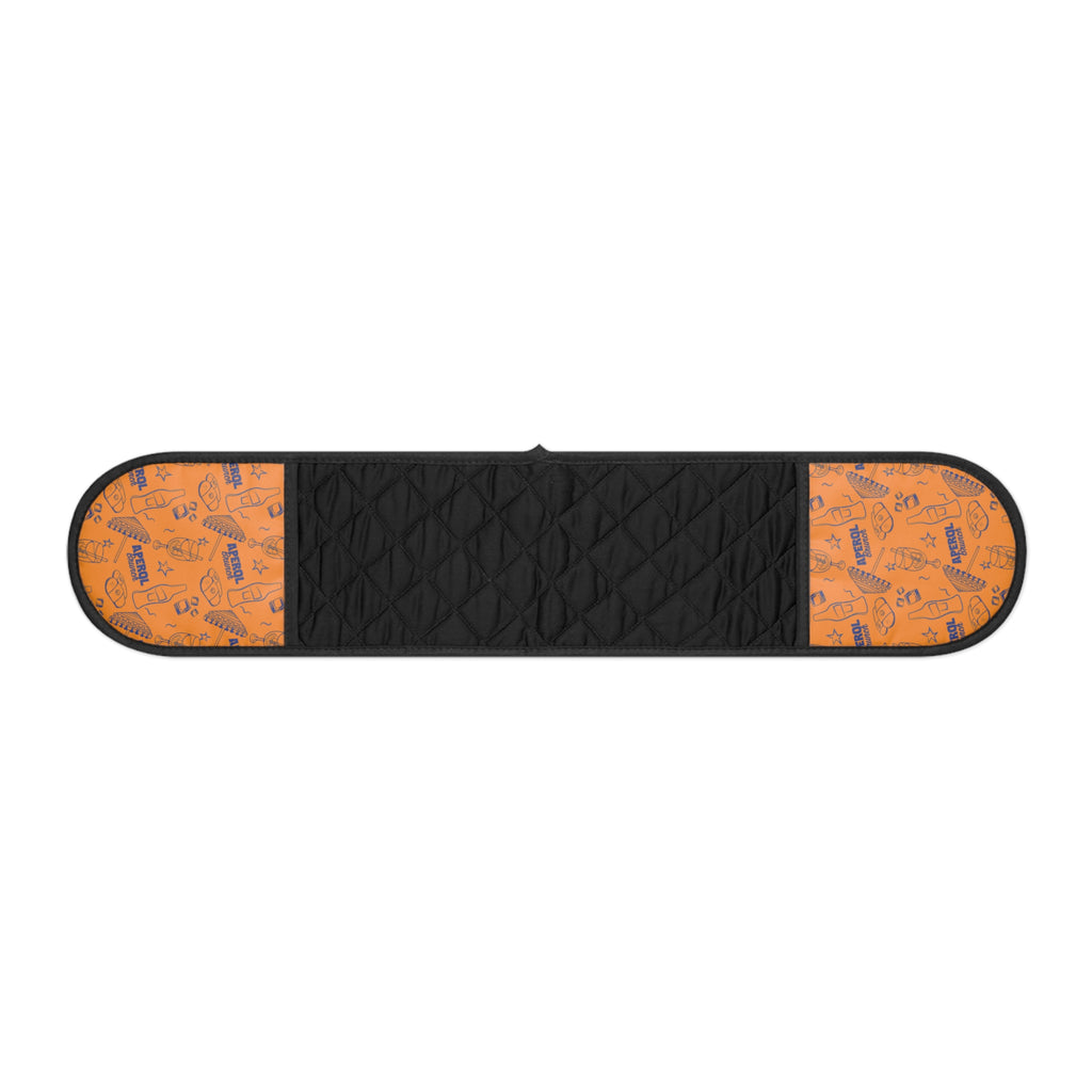 Aperol Brunch Kitchen Oven Mitt — Orange & Blue Aperol Inspired Design