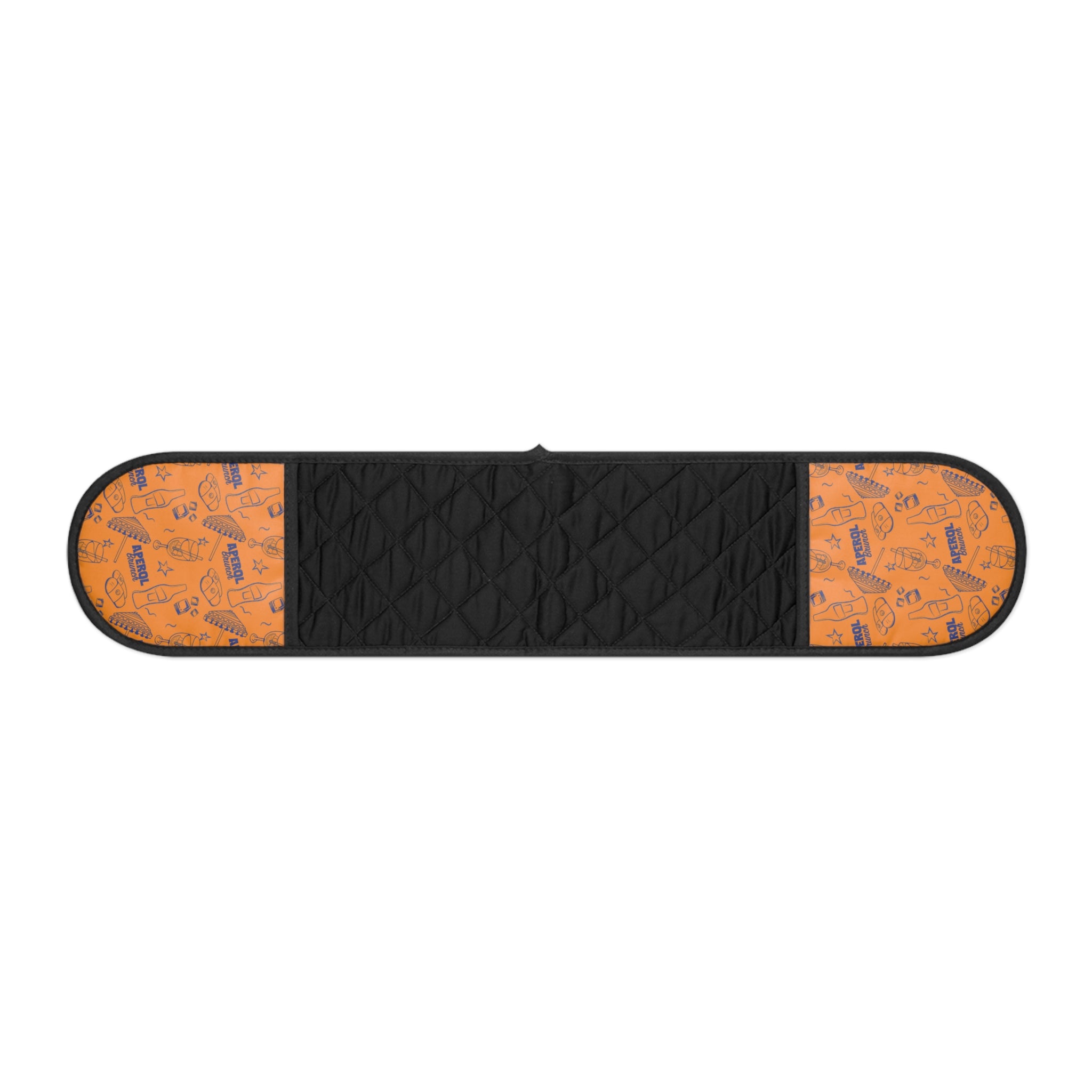 Aperol Brunch Kitchen Oven Mitt — Orange & Blue Aperol Inspired Design