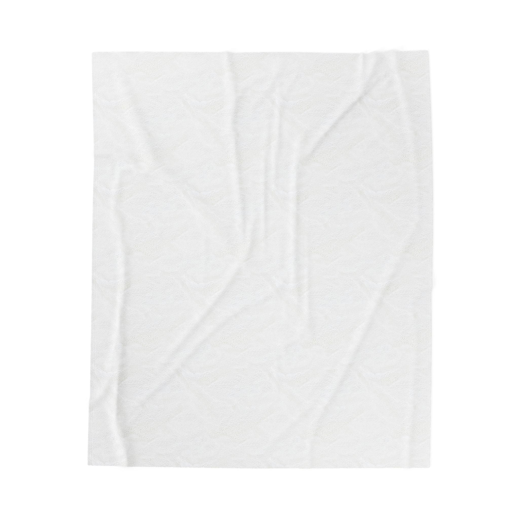 Mother’s Day Floral Plush Blanket – Cozy Throw Blanket Gift for Mom | Botanical Floral Design