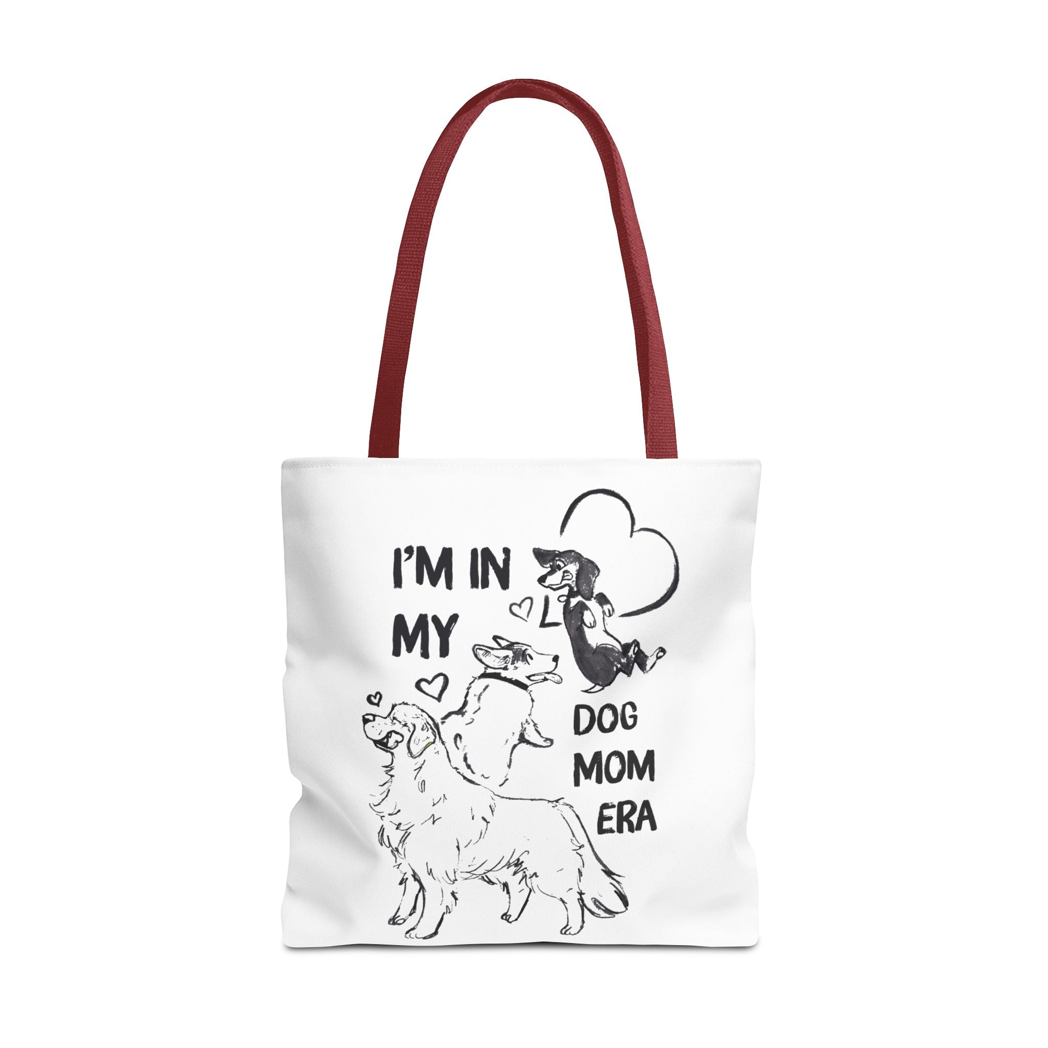 Dog Mom Era Tote Bag – Cute Puppy Tote for Dog Mom | Dog Lover Gift