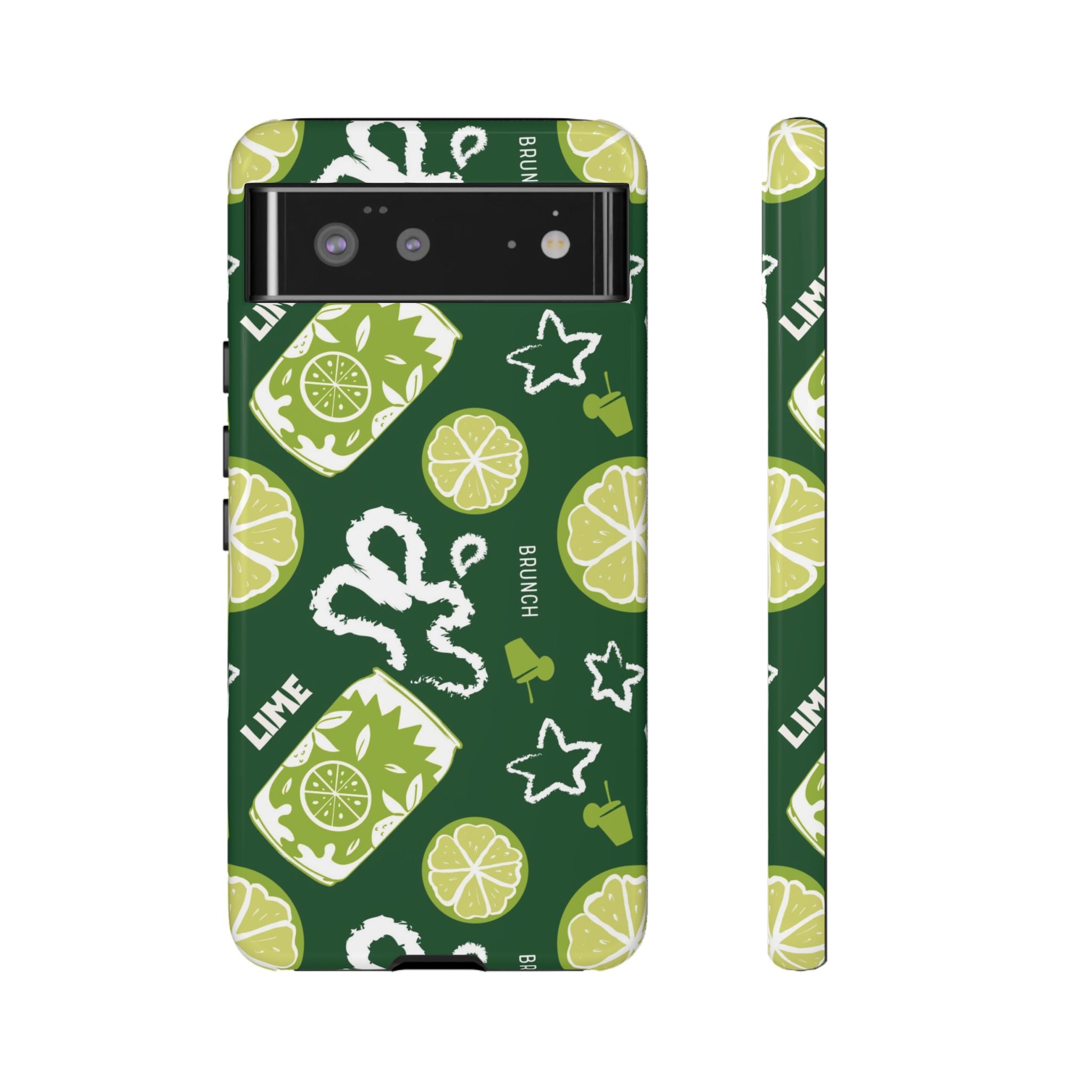 Lime Crush Tough Phone Case – Citrus Summer Vibes