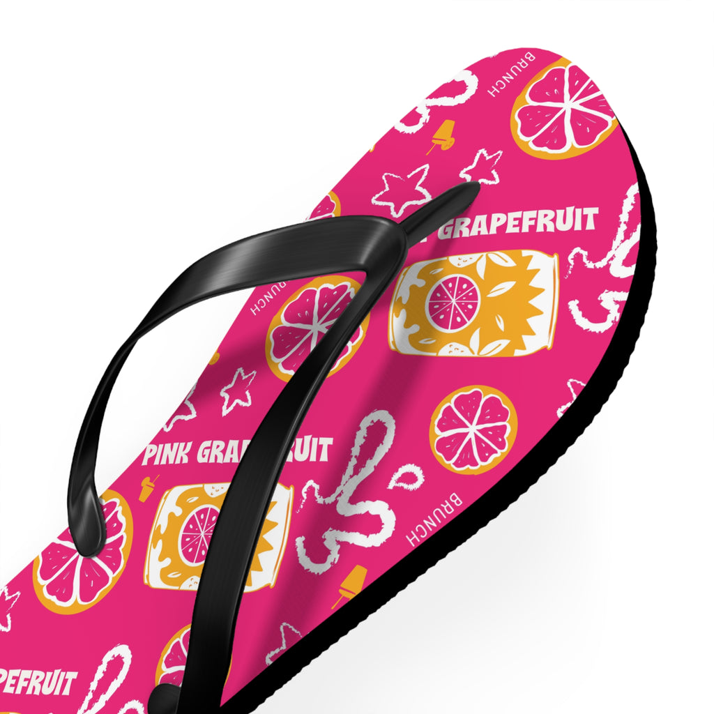 Pink Grapefruit Fruit Flip Flops – Pink Grapefruit Collection Inspired Design