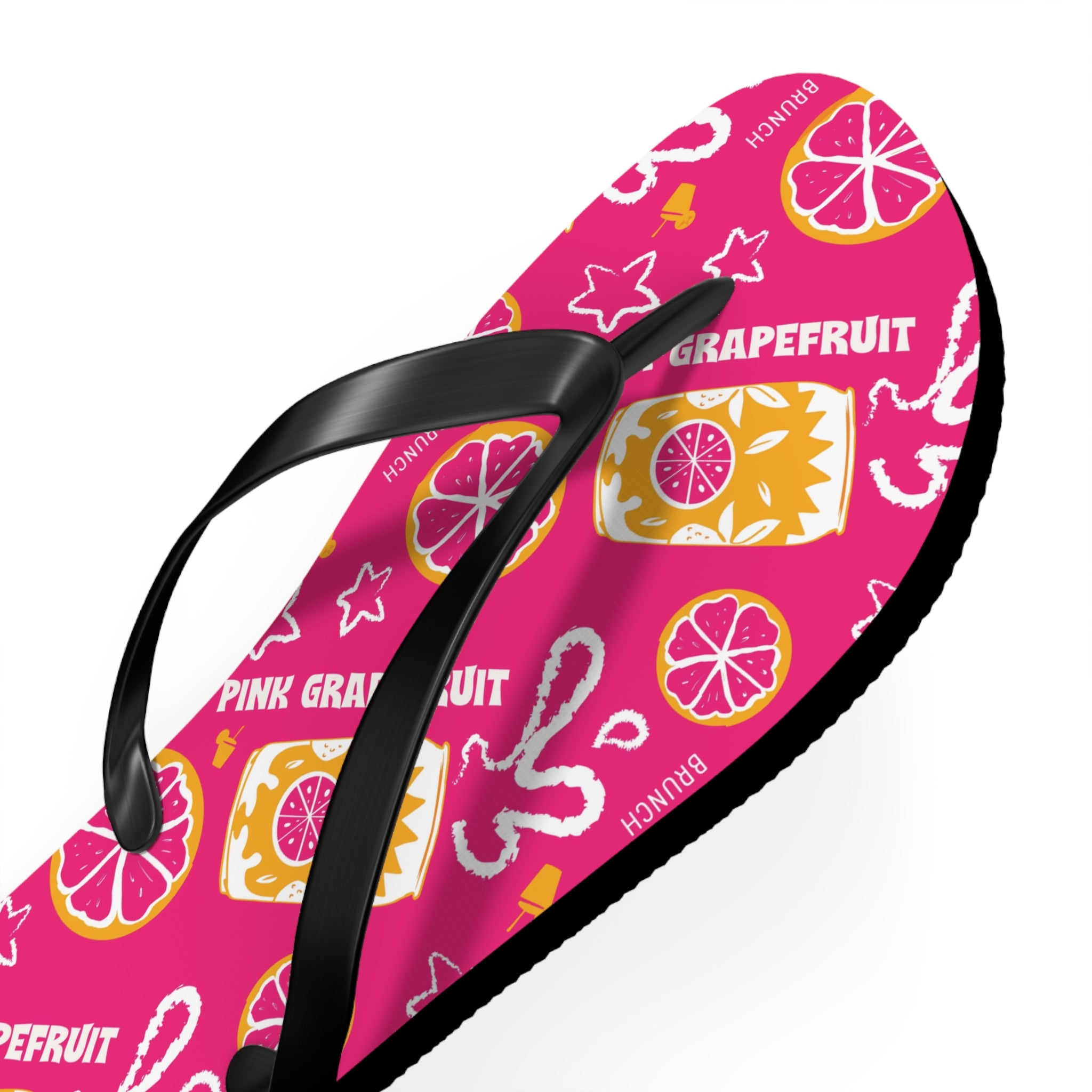 Pink Grapefruit Fruit Flip Flops – Pink Grapefruit Collection Inspired Design