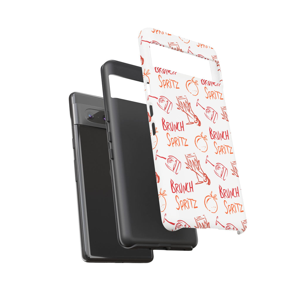 Brunch Spritz Phone Case — Red & Orange Aperol Inspired Design