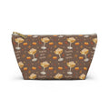 Pumpkin Spice Martini Accessory Pouch — Brown Pumpkin Collection Inspired Design