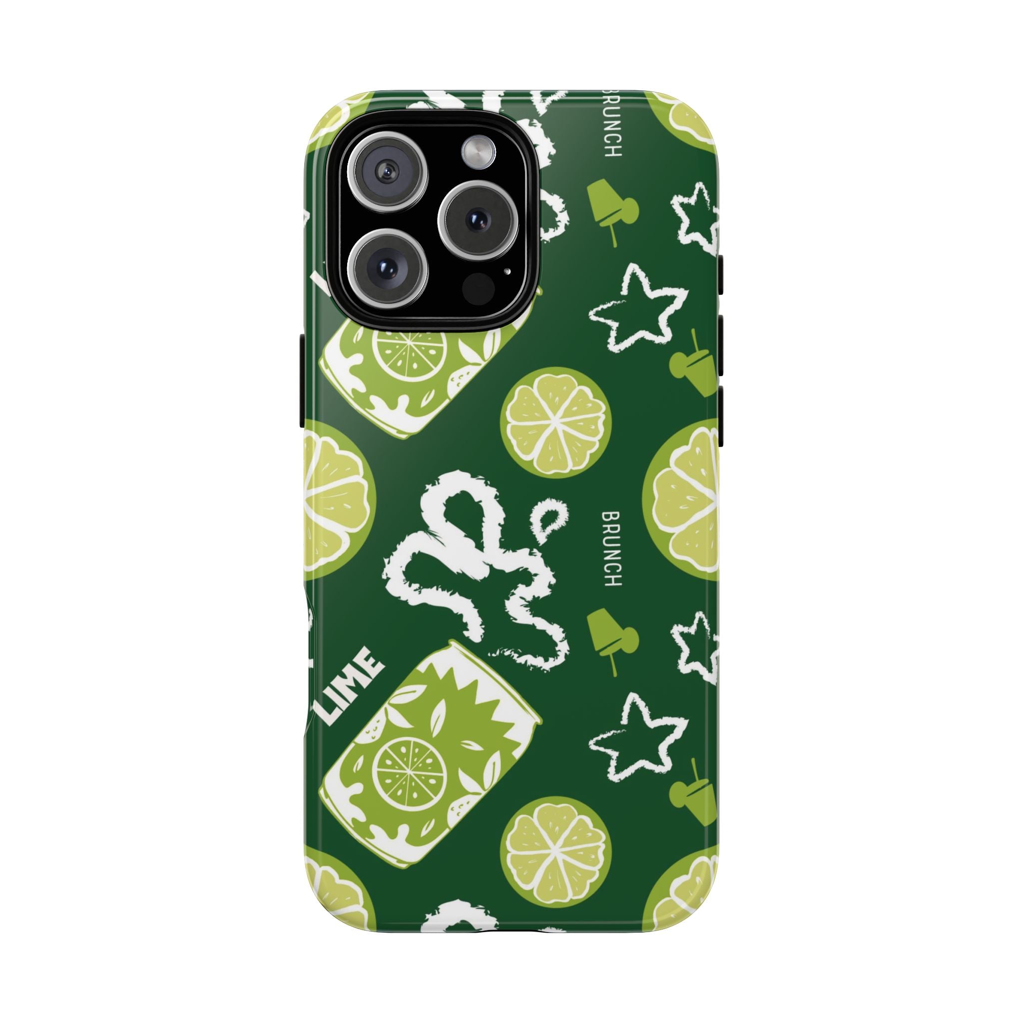Lime Crush Tough Phone Case – Citrus Summer Vibes