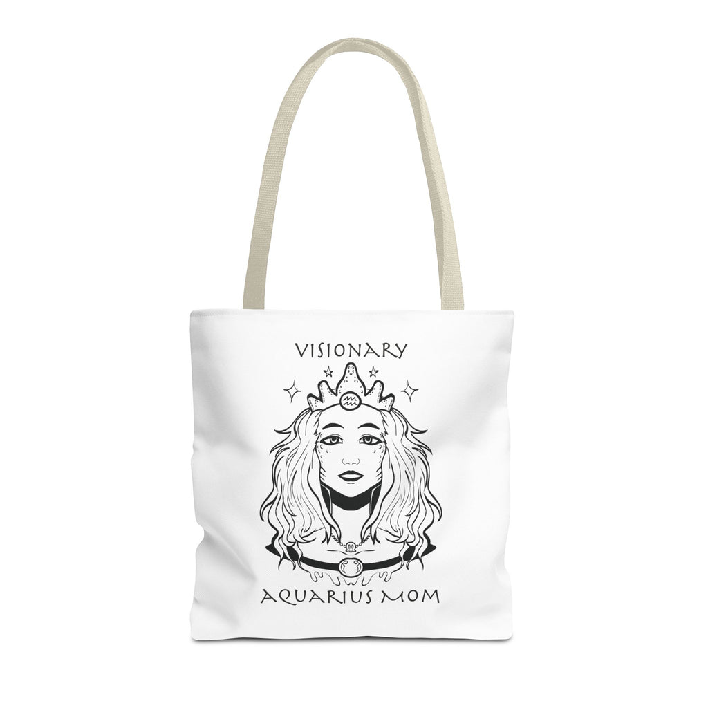 Aquarius Mom | Tote Bag — Zodiac Astrology Gift