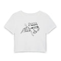 Pizza Slice Sketch Women's Boxy Fit Tee