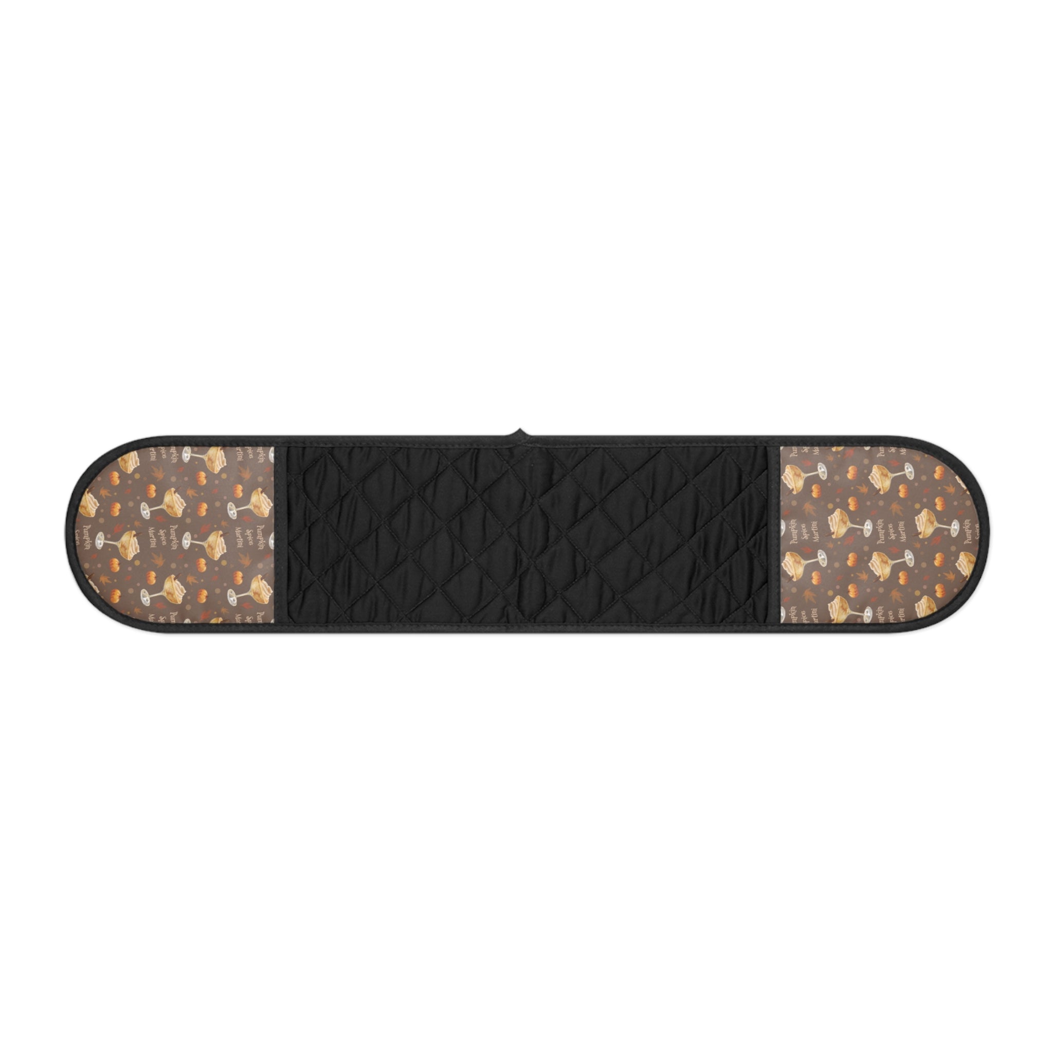 Pumpkin Spice Martini Double Oven Mitt — Brown Pumpkin Collection Inspired Design