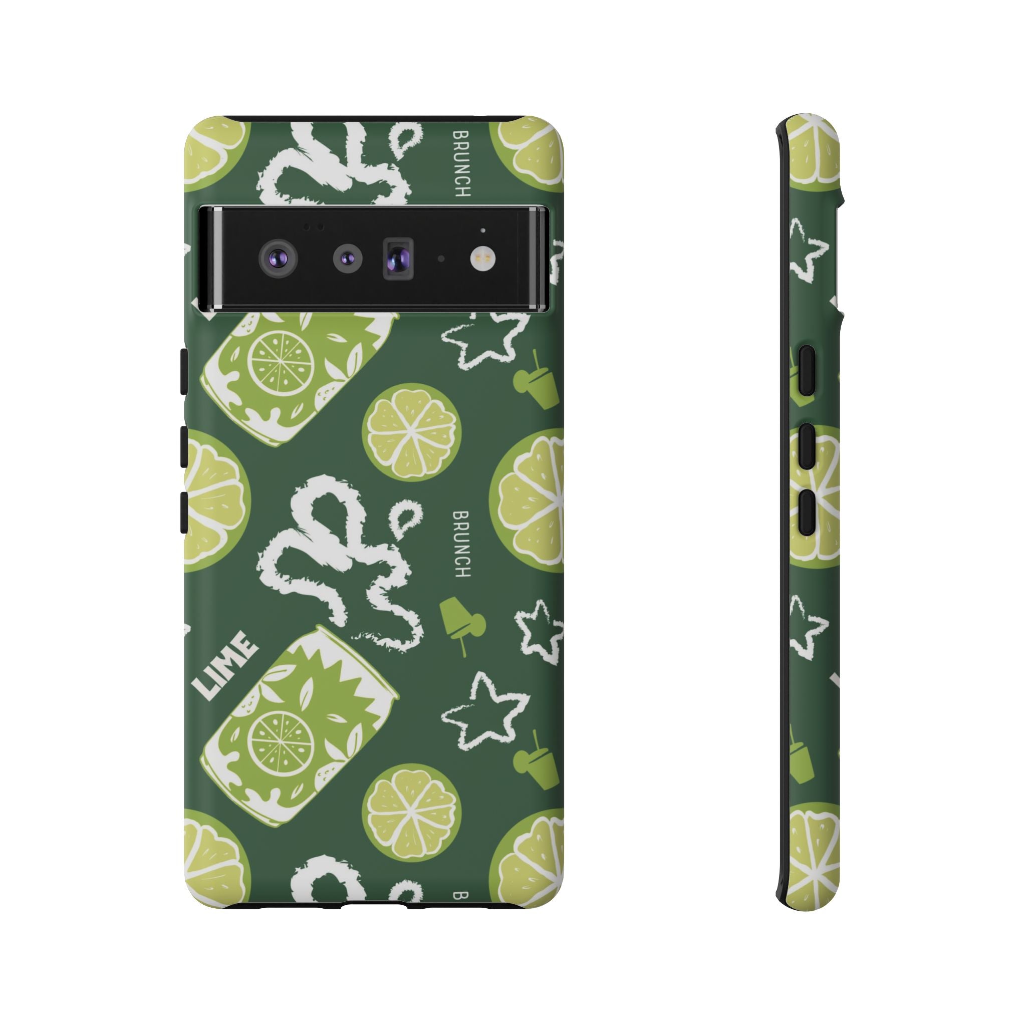 Lime Crush Tough Phone Case – Citrus Summer Vibes