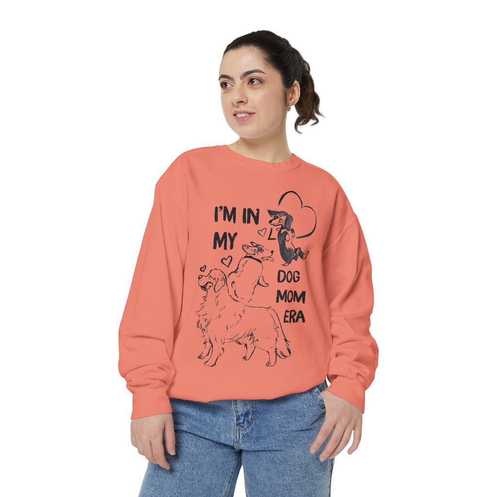 I’m In My Dog Mom Era Sweatshirt – Cozy Dog Mom Crewneck | Gift for Dog Lovers