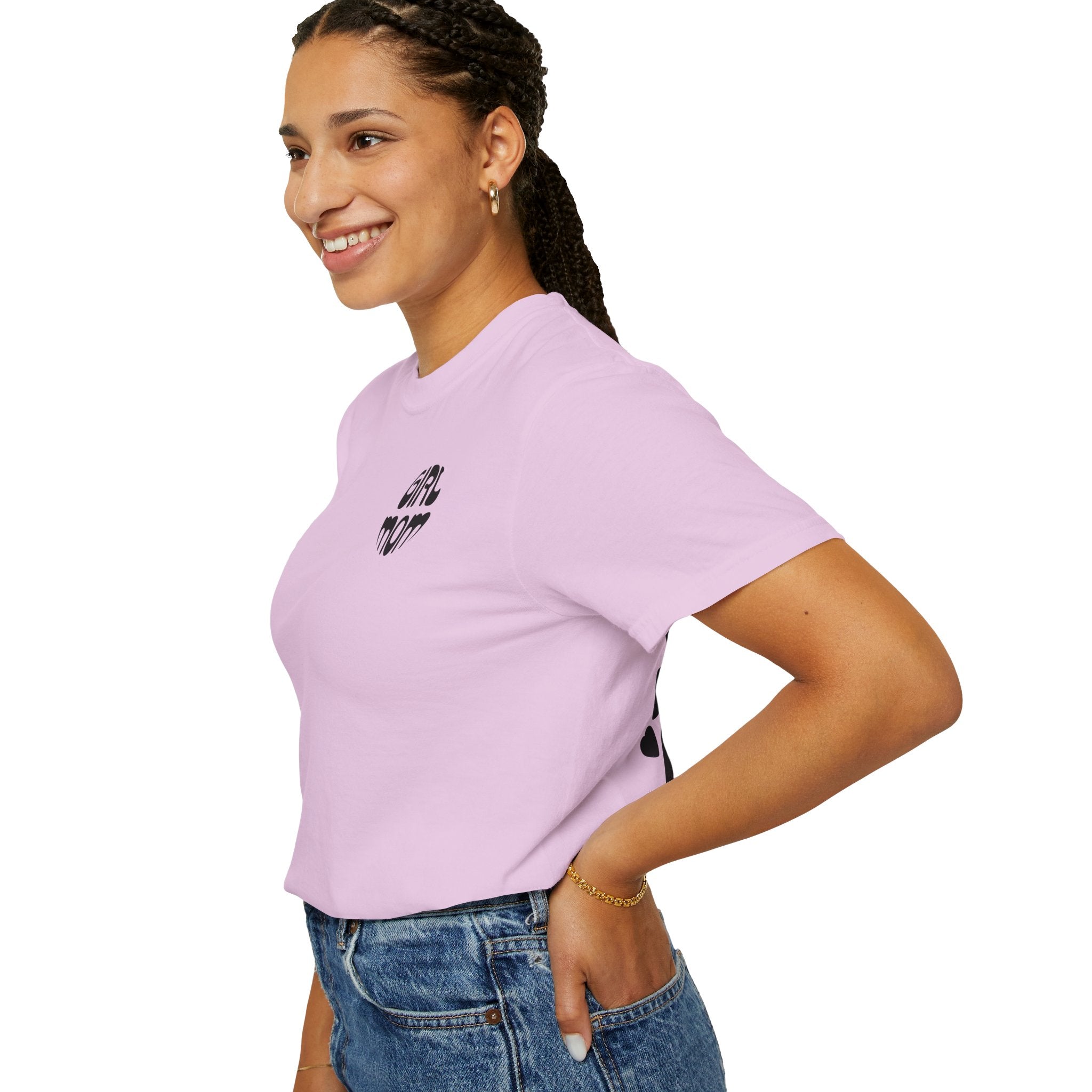 Girl Moms Club T-Shirt – Retro Mom Graphic Tee for Mothers of Daughters | Girl Mom Shirt