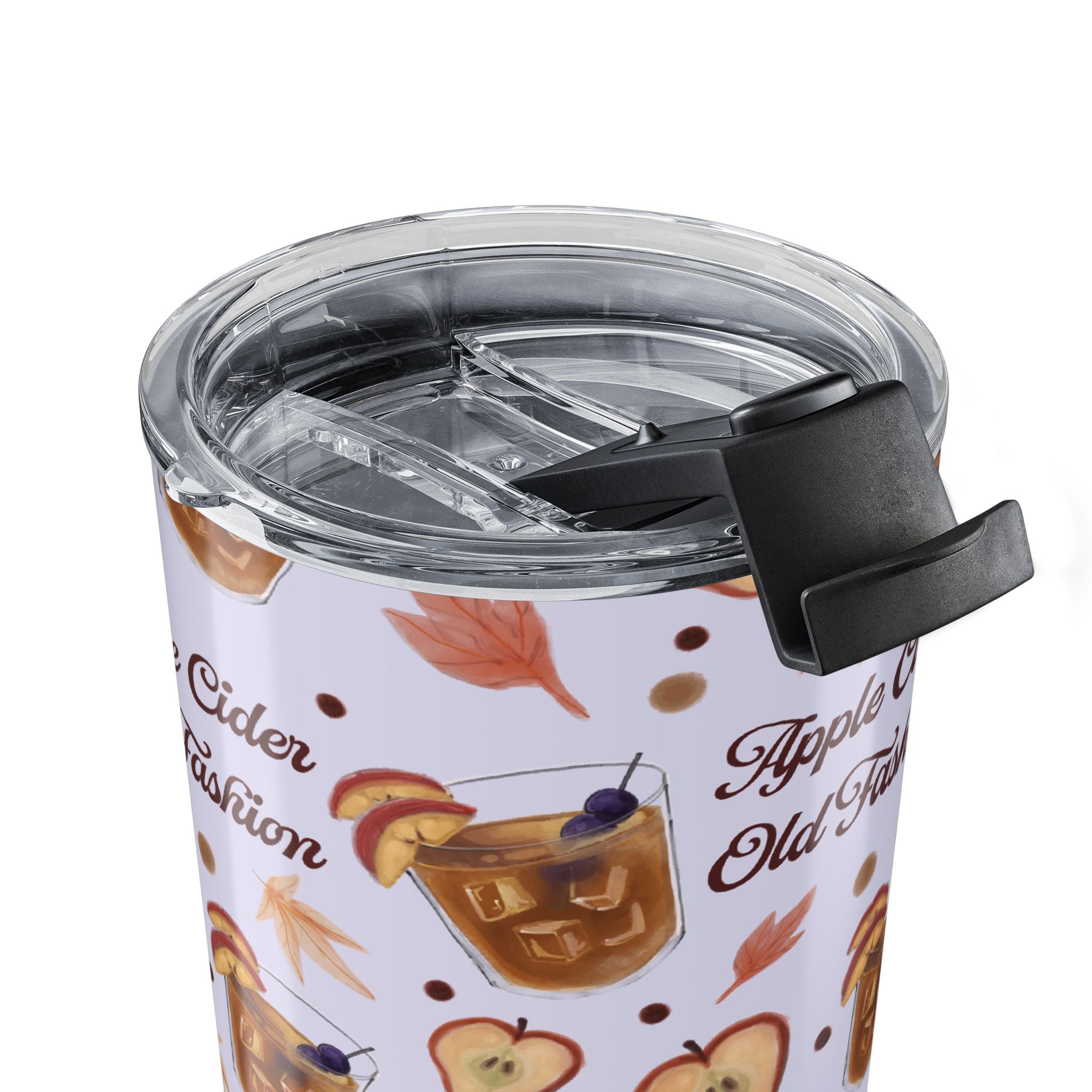 Apple Cider Old Fashioned 20oz Tumbler — Light Violet Apple Cider Collection Inspired Design
