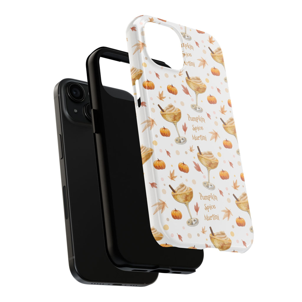 Pumpkin Spice Martini Tough Phone Case — White Pumpkin Collection Inspired Design