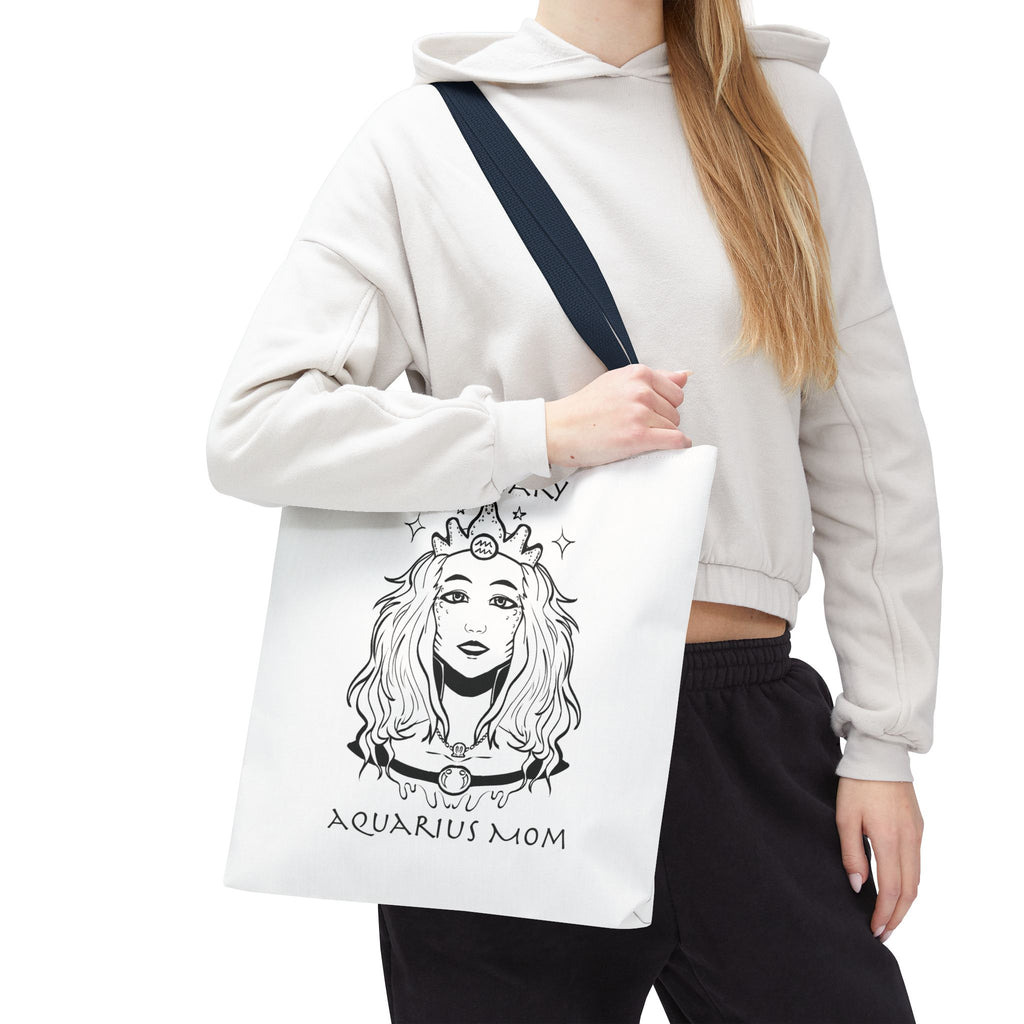 Aquarius Mom | Tote Bag — Zodiac Astrology Gift