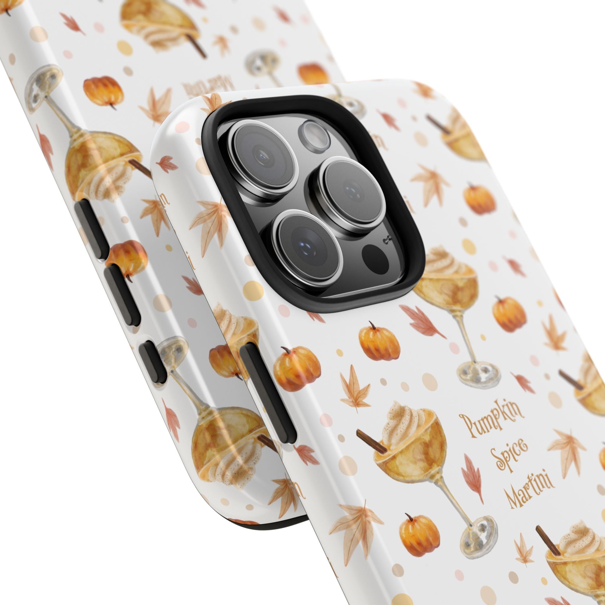 Pumpkin Spice Martini Tough Phone Case — White Pumpkin Collection Inspired Design
